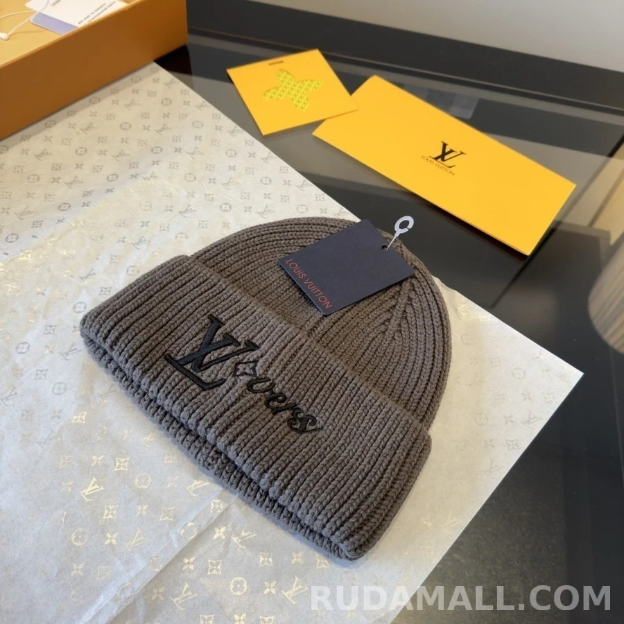 루이비통 루이비통 Lovers 자수 니트 비니 상세 이미지