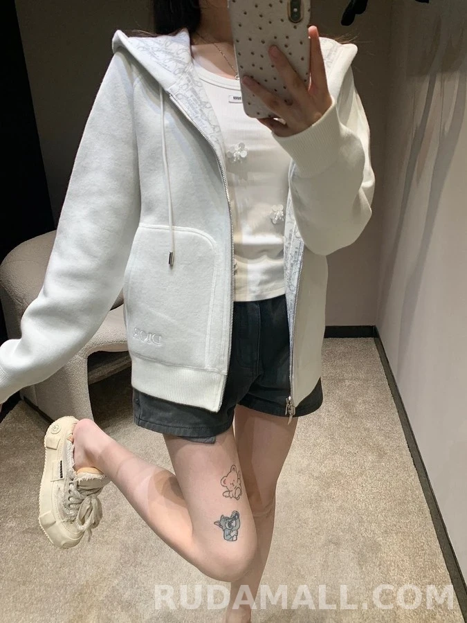 디올 디올 오블리크 리버시블 후드 집업 상세 이미지