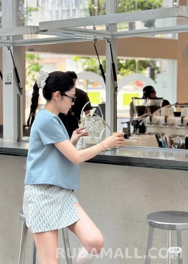 디올 디올 오블리크 자카드 스커트 팬츠 상세 이미지