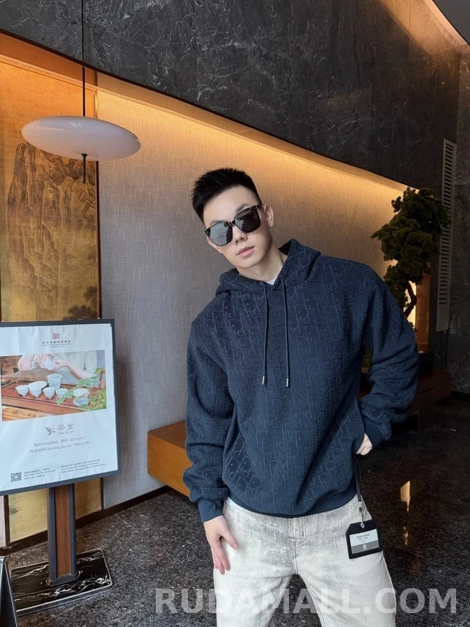 디올 디올 오블리크 자카드 후드 상세 이미지