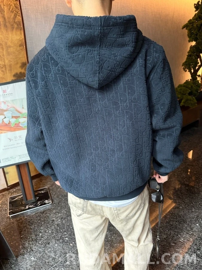 디올 디올 오블리크 자카드 후드 상세 이미지