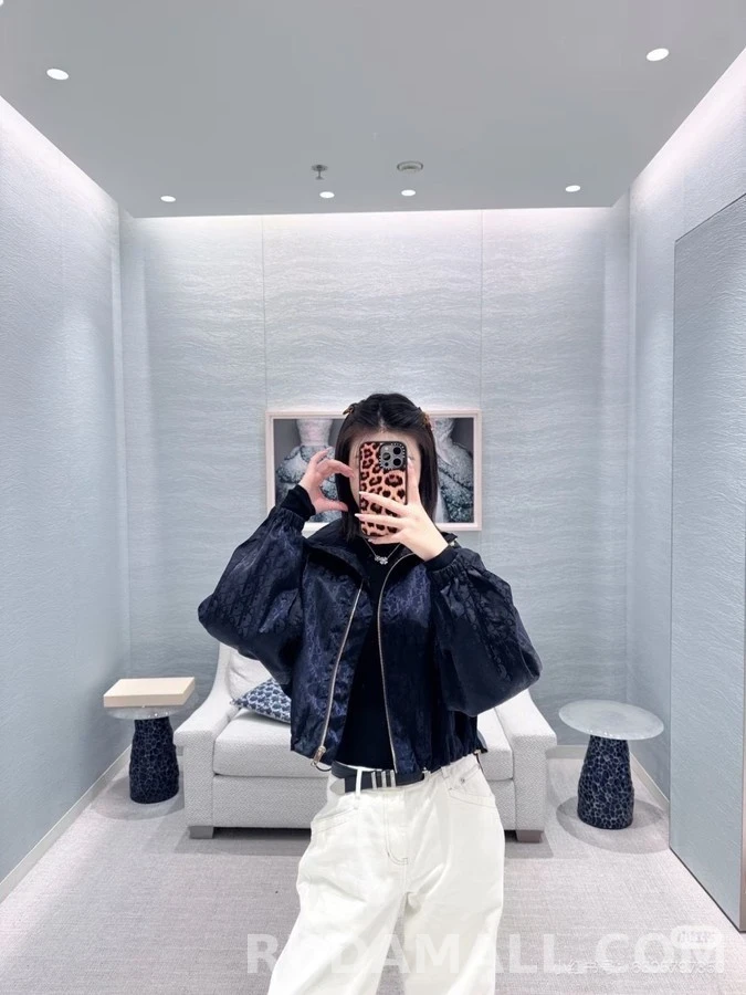 디올 디올 오블리크 자카드 후드 재킷 상세 이미지