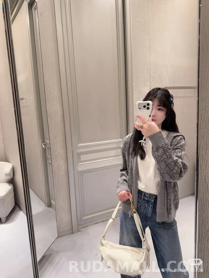 디올 디올 오블리크 패턴 집업 후드 상세 이미지
