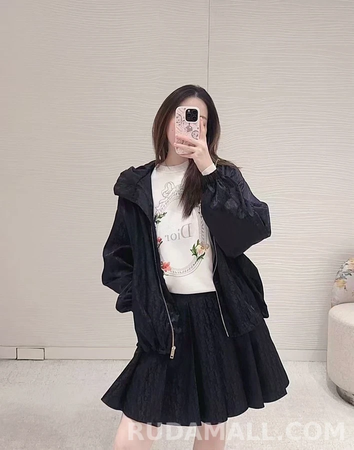 디올 디올 오블리크 패턴 플리츠 스커트 상세 이미지