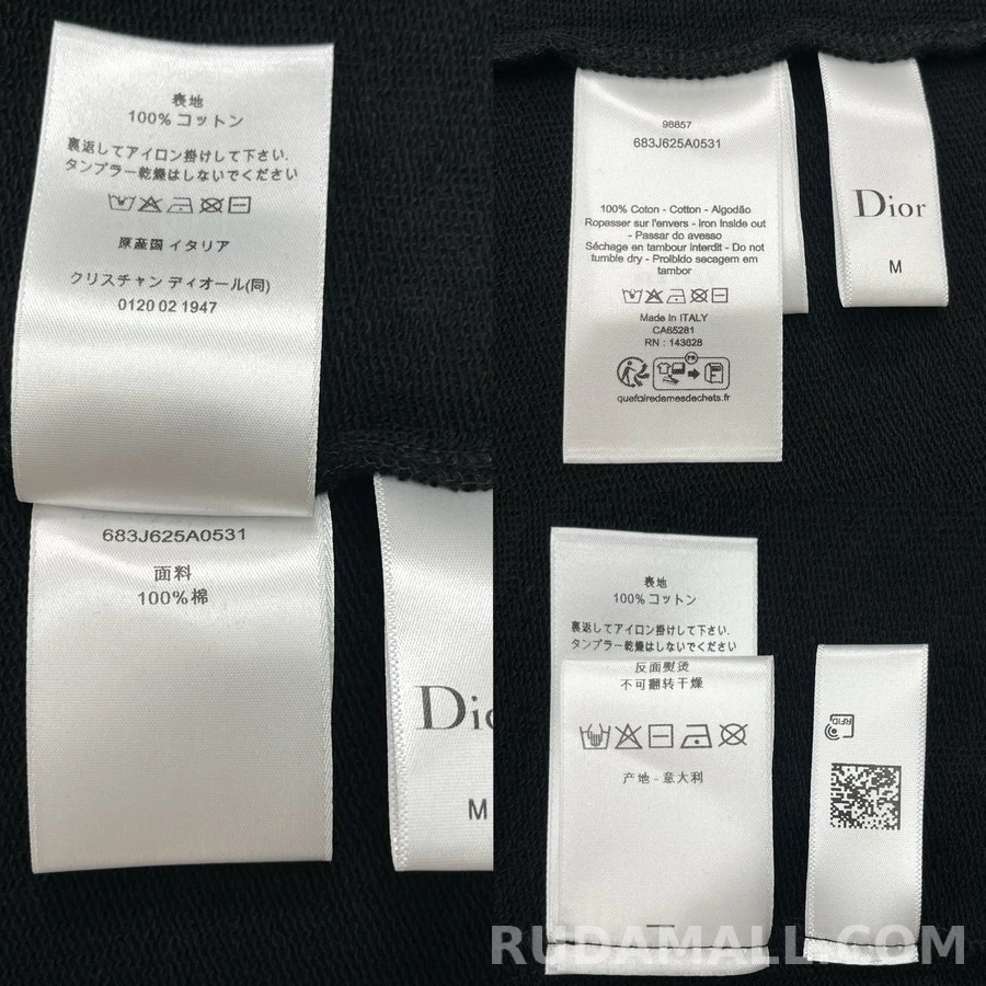 디올 디올 월계관 로고 맨투맨 상세 이미지