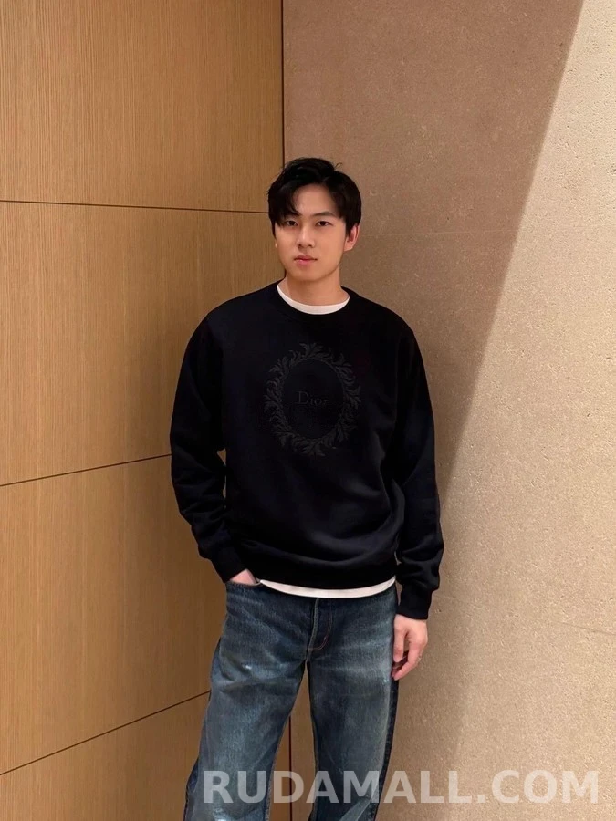 디올 디올 월계관 로고 맨투맨 상세 이미지