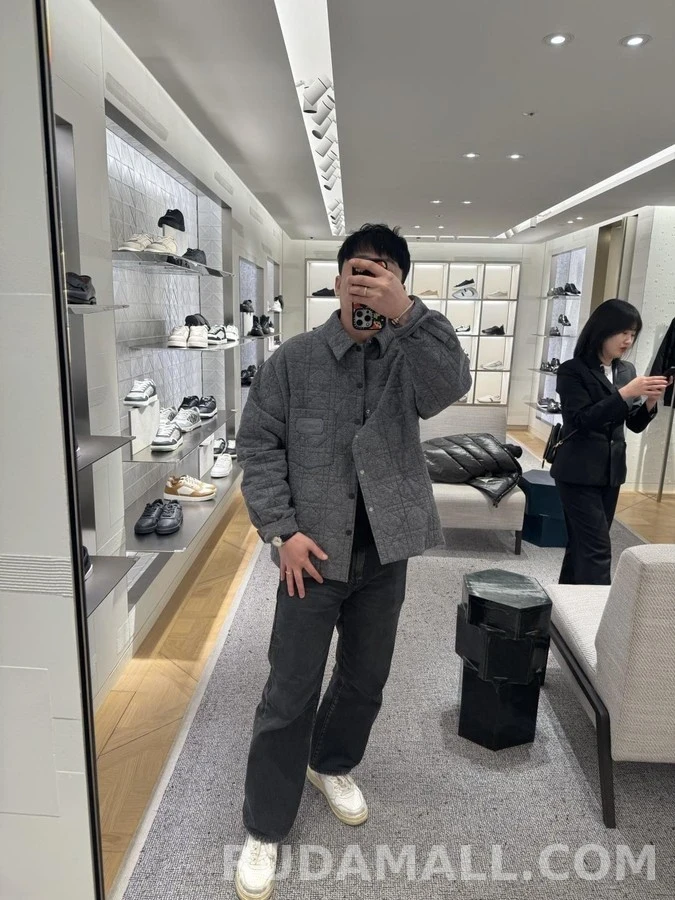 디올 디올 크리스찬 디올 꾸뛰르 자수 까나쥬 오버셔츠 상세 이미지