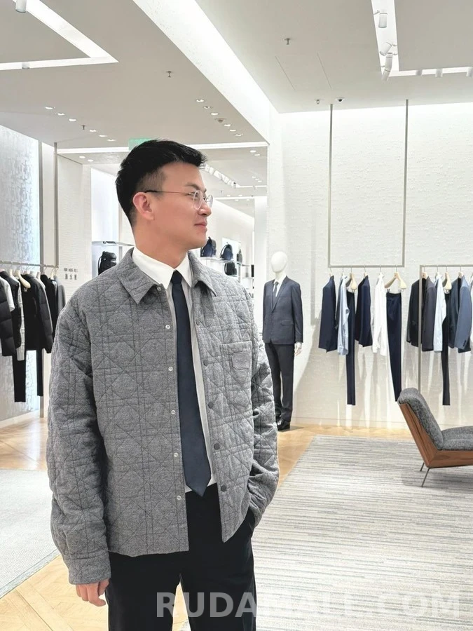디올 디올 크리스찬 디올 꾸뛰르 자수 까나쥬 오버셔츠 상세 이미지