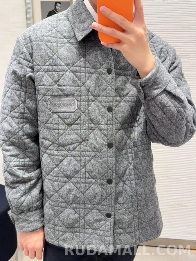 디올 디올 크리스찬 디올 꾸뛰르 자수 까나쥬 오버셔츠 상세 이미지