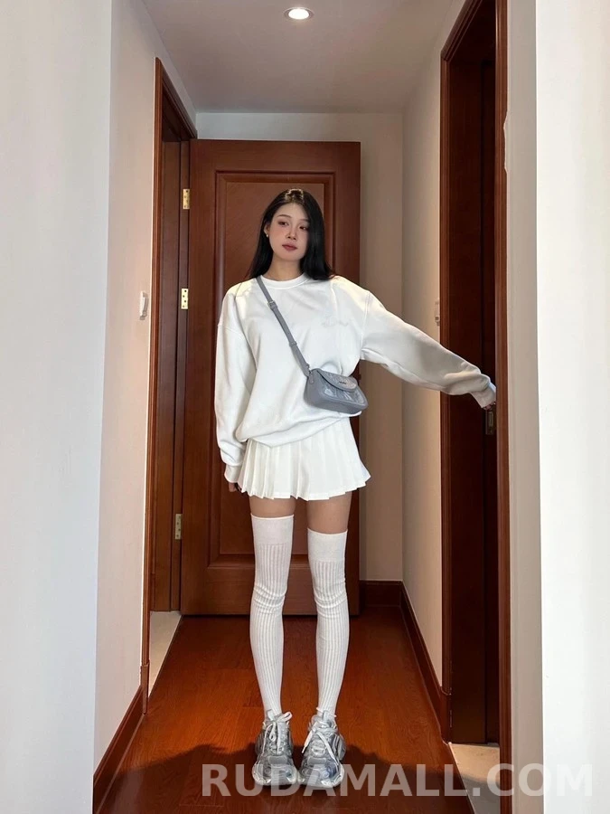 디올 디올 자카드 로고 맨투맨 상세 이미지