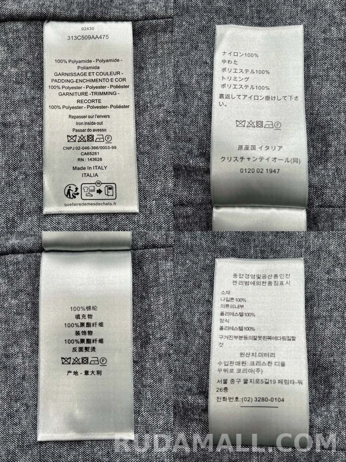 디올 디올 크리스찬 디올 꾸뛰르 자수 까나쥬 오버셔츠 상세 이미지