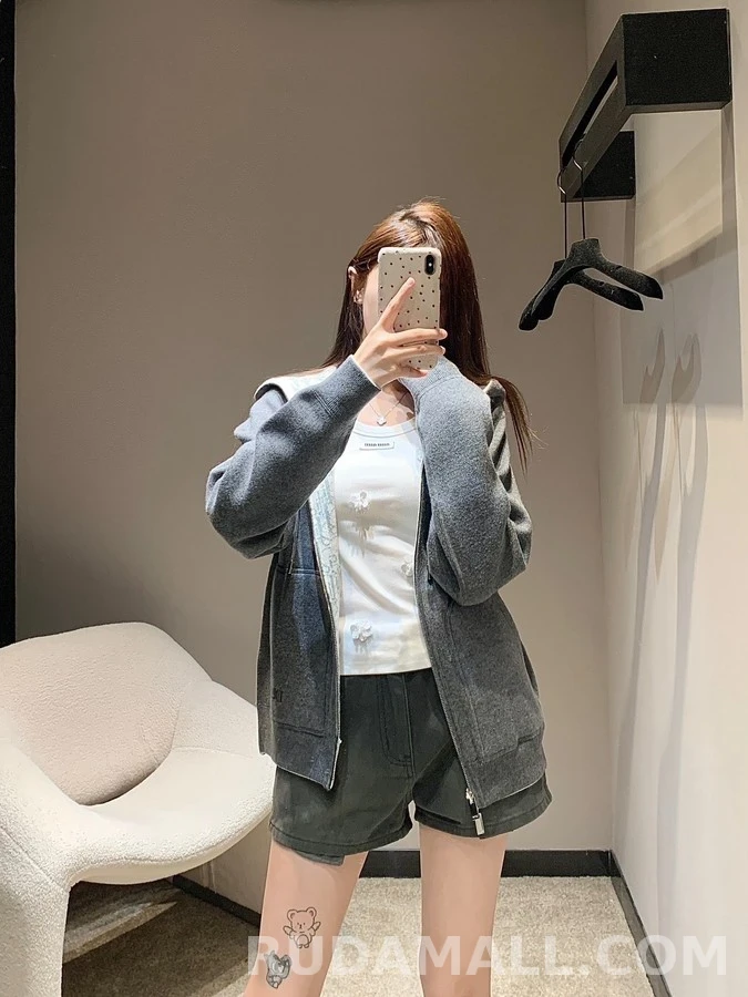 디올 디올 클래식 모노그램 후드 집업 상세 이미지