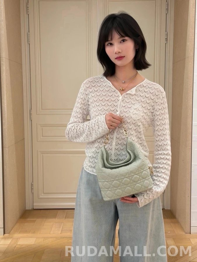 디올 디올 피시 스케일 레이스 카디건 상세 이미지
