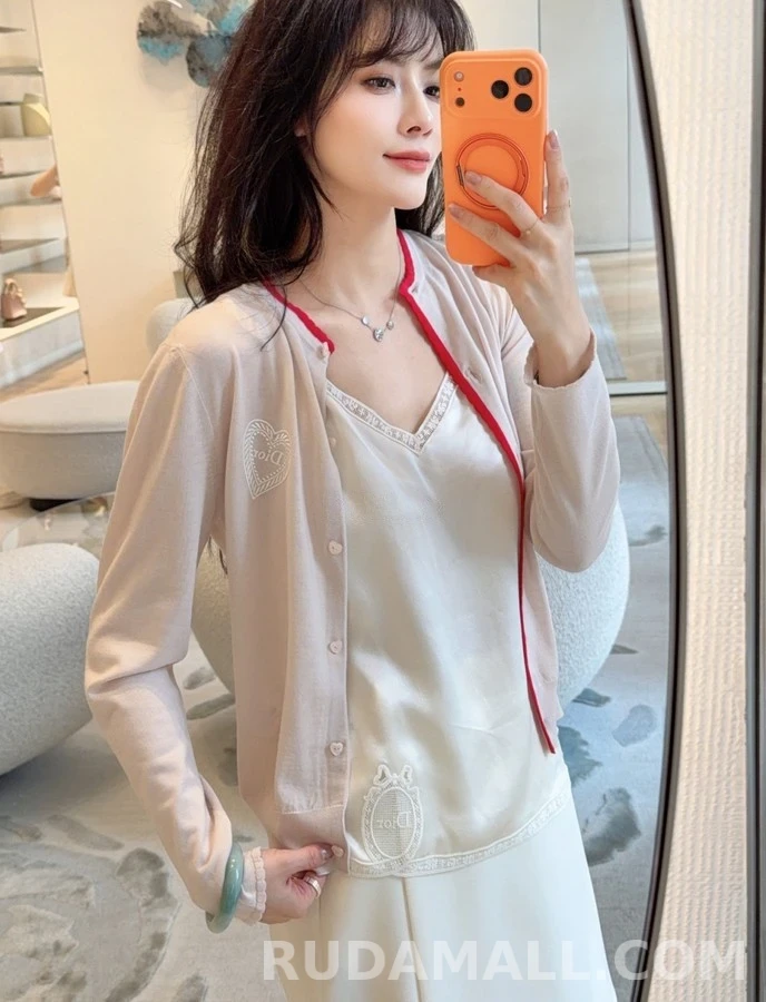 디올 디올 칠석 자수 가디건 상세 이미지