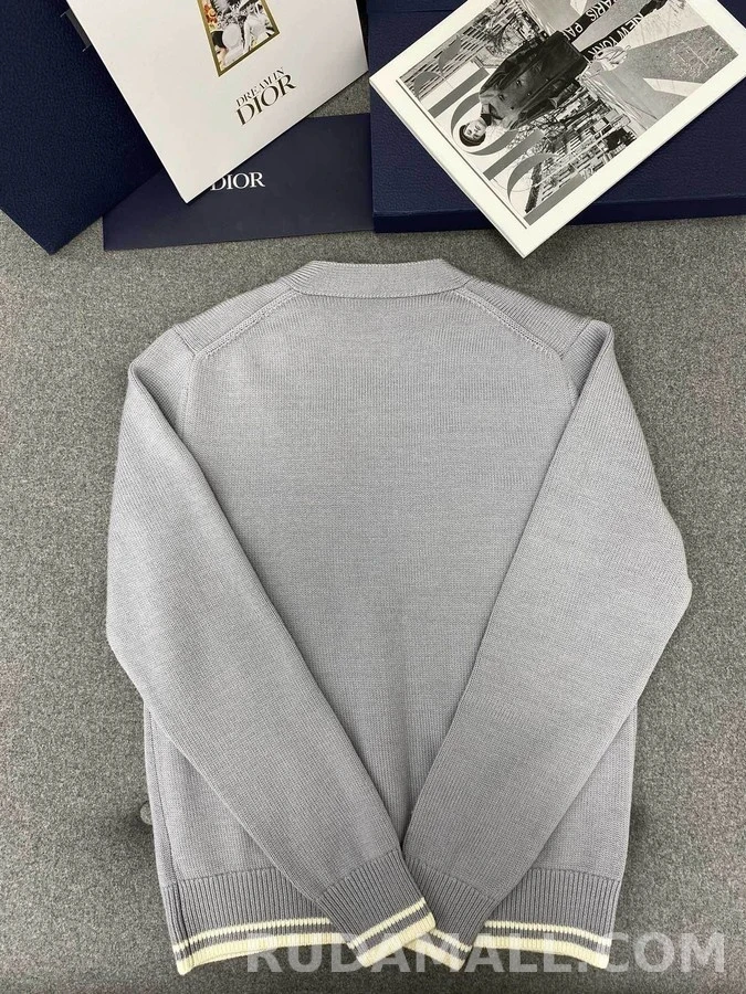 디올 디올 혼방 가디건 상세 이미지
