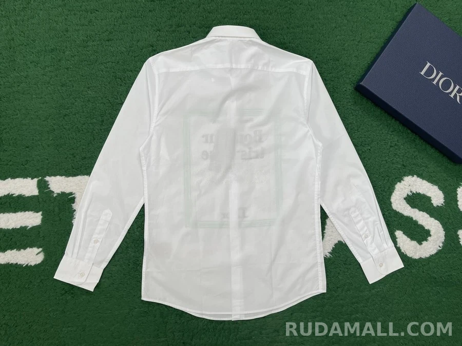 디올 디올 Bonjour tristesse 레터링 셔츠 상세 이미지