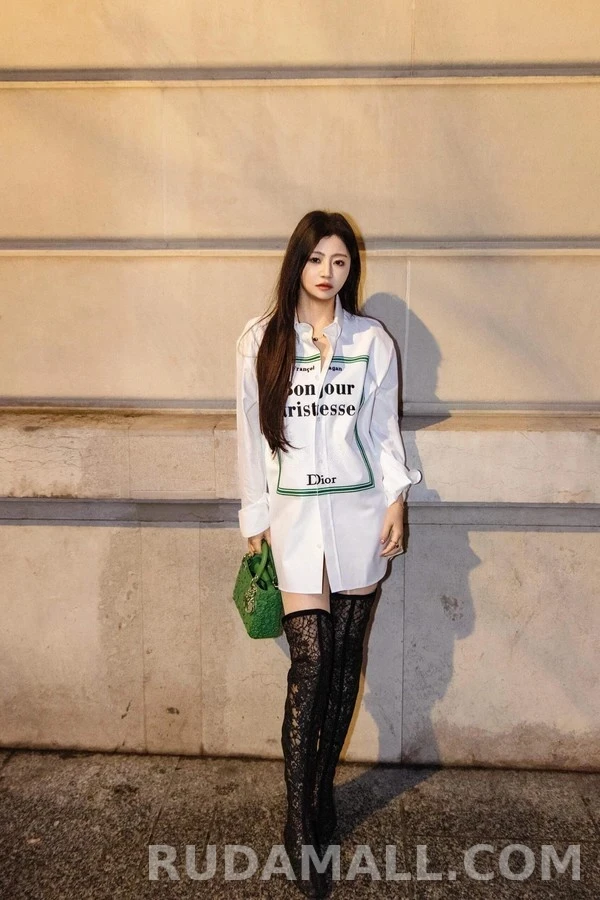디올 디올 Bonjour tristesse 레터링 셔츠 상세 이미지