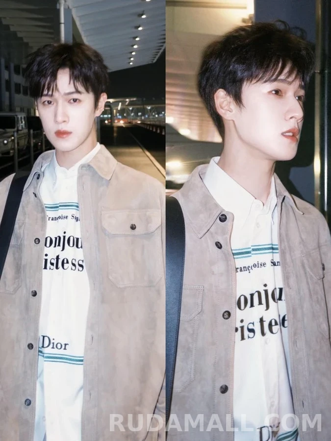 디올 디올 Bonjour tristesse 레터링 셔츠 상세 이미지