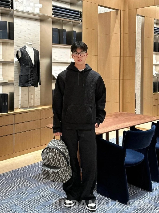 디올 디올 Oblique 자카드 맨투맨 상세 이미지