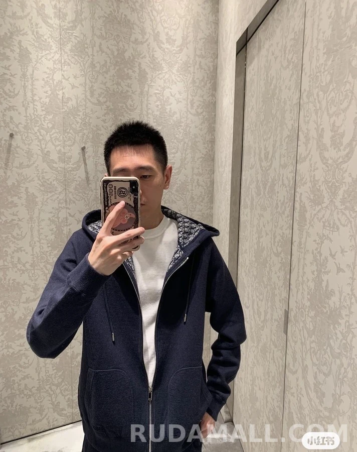 디올 디올 Oblique 자카드 후드 집업 상세 이미지
