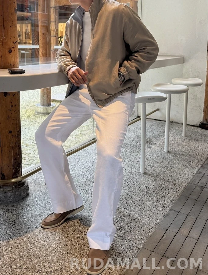 로로피아나 로로피아나 리버서블 린넨 자켓 상세 이미지