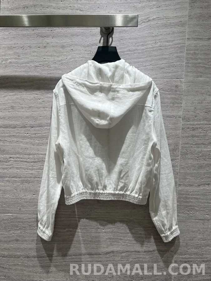 로로피아나 로로피아나 마 혼방 후드 집업 상세 이미지