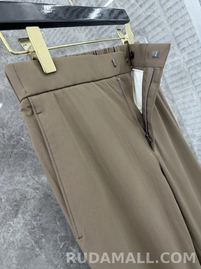 로로피아나 로로피아나 모카 르와쥬 시티 팬츠 상세 이미지