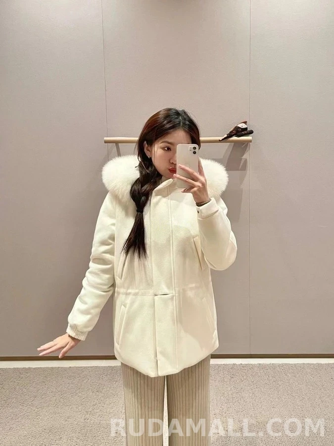 로로피아나 로로피아나 밍크 퍼 트리밍 자켓 상세 이미지