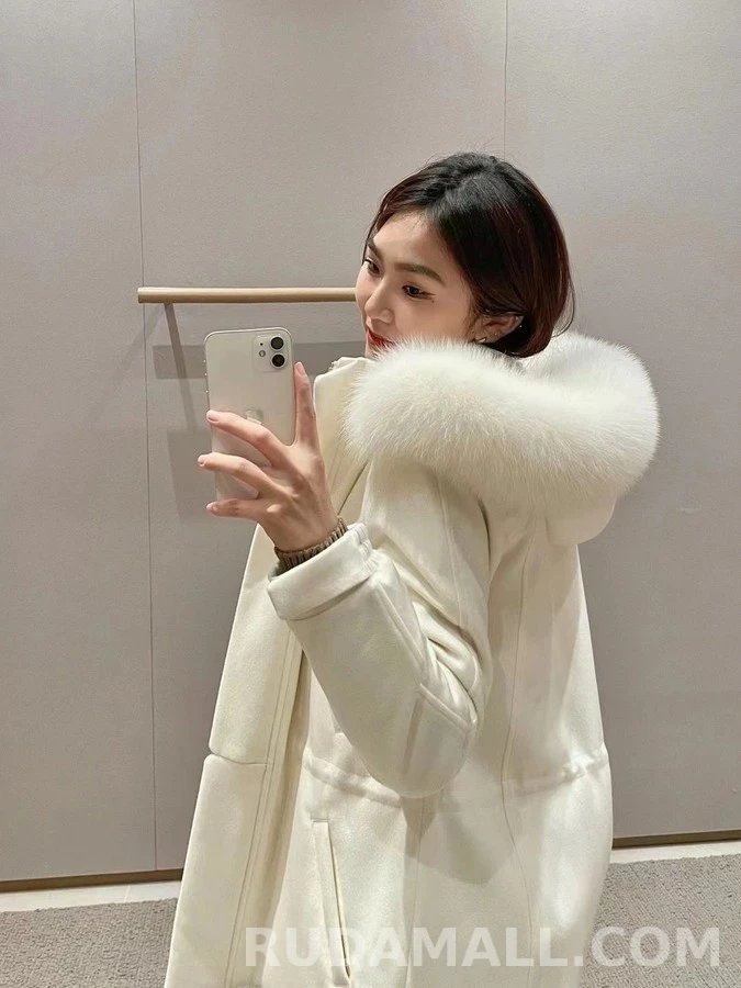 로로피아나 로로피아나 밍크 퍼 트리밍 자켓 상세 이미지
