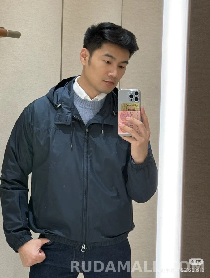 로로피아나 로로피아나 방풍 후드 집업 자켓 상세 이미지