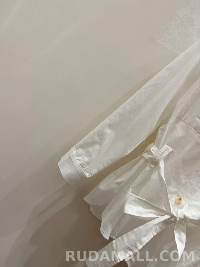 로로피아나 로로피아나 벨티드 포켓 셔츠 상세 이미지