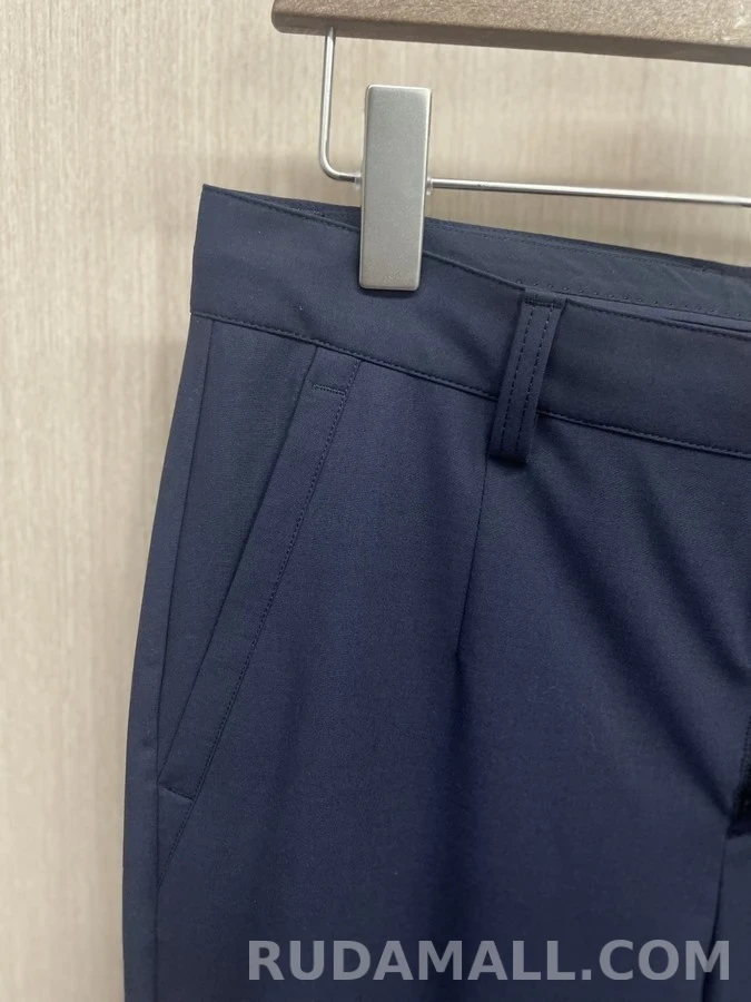 로로피아나 로로피아나 울 혼방 비즈니스 팬츠 상세 이미지