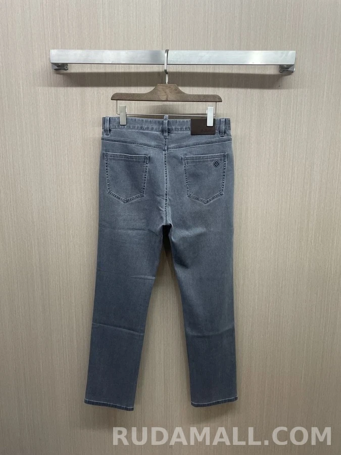 로로피아나 로로피아나 워싱 오포켓 슬림 스트레이트 데님 상세 이미지
