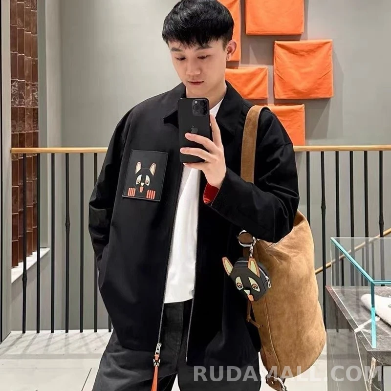 로에베 로에베 강아지 아나그램 패치 자켓 상세 이미지