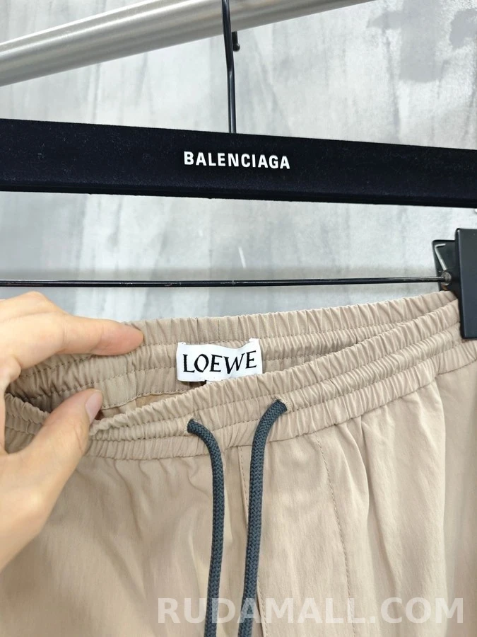 로에베 로에베 더블 L 자수 드로스트링 팬츠 상세 이미지