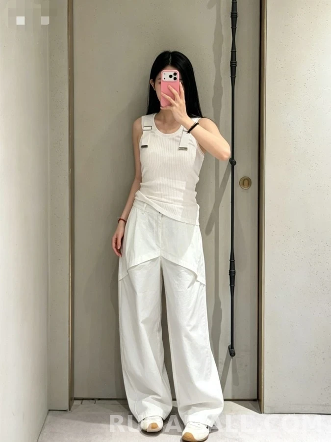 로에베 로에베 레이어드 와이드 팬츠 상세 이미지