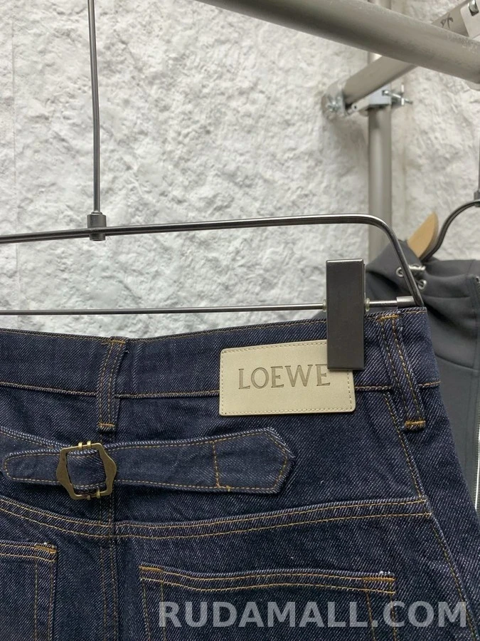 로에베 로에베 로우 데님 팬츠 상세 이미지
