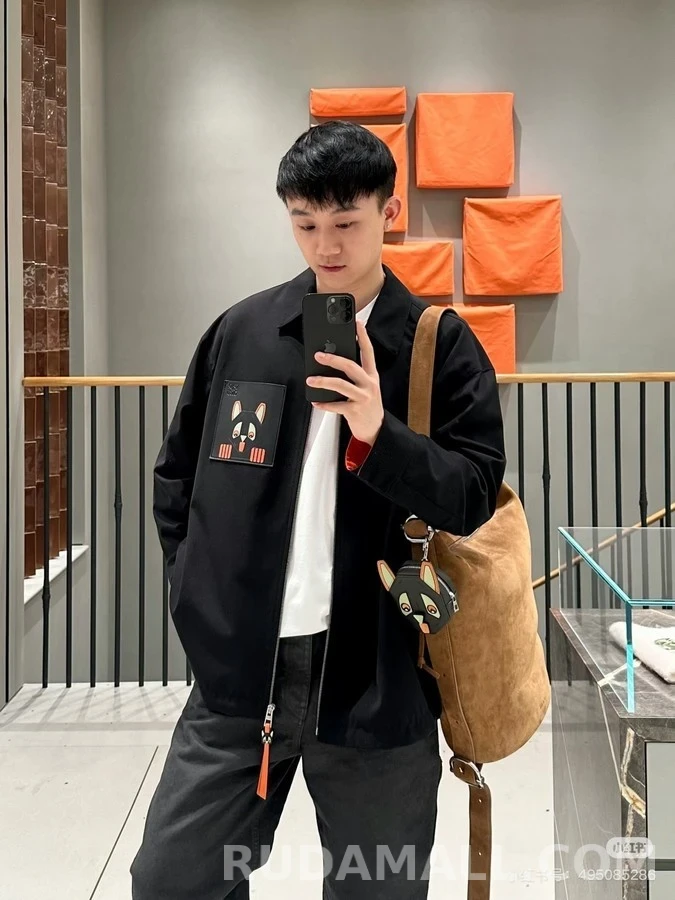 로에베 로에베 루이 웨인 고양이 지퍼 자켓 상세 이미지
