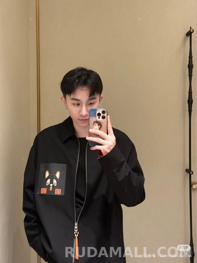 로에베 로에베 루이 웨인 고양이 지퍼 자켓 상세 이미지