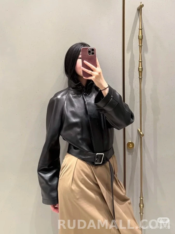 로에베 로에베 벨티드 스탠드넥 자켓 상세 이미지