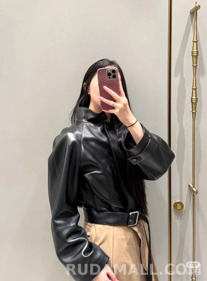 로에베 로에베 벨티드 스탠드넥 자켓 상세 이미지