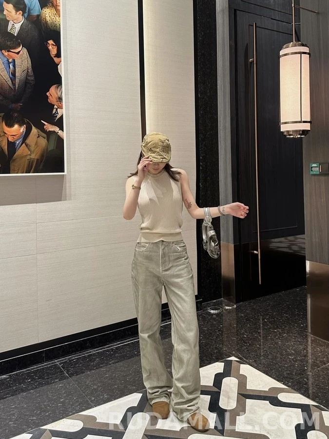 로에베 로에베 스모키 워싱 데님 팬츠 상세 이미지