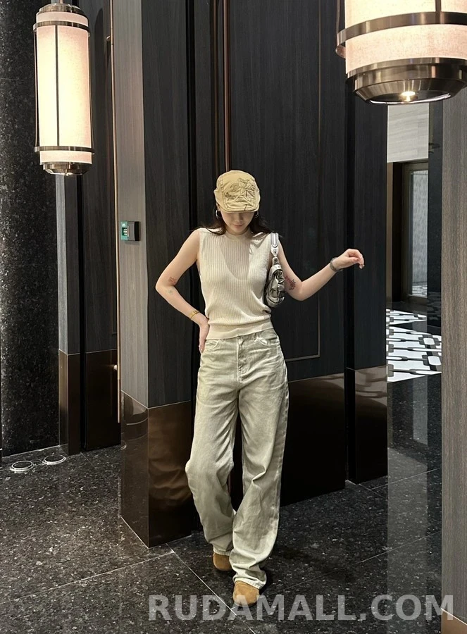 로에베 로에베 스모키 워싱 데님 팬츠 상세 이미지