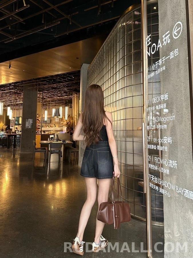로에베 로에베 아나그램 데님 미니 스커트 상세 이미지