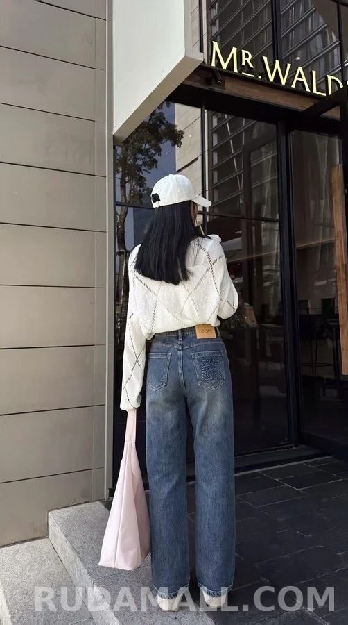 로에베 로에베 아나그램 데님 팬츠 상세 이미지
