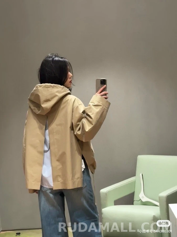 로에베 로에베 아나그램 자수 스트라이프 후드 집업 상세 이미지