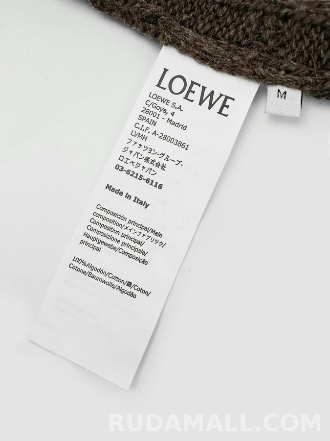 로에베 로에베 아나그램 자수 울 블렌드 셔츠 상세 이미지