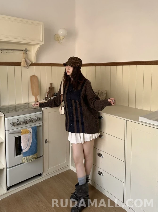 로에베 로에베 아나그램 자수 울 블렌드 셔츠 상세 이미지