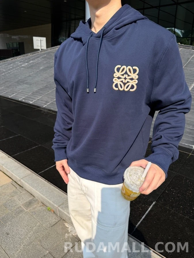 로에베 로에베 아나그램 자수 후드티 상세 이미지