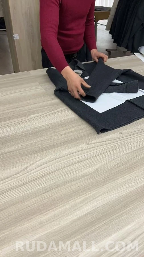 로에베 로에베 울 캐시미어 레더 포켓 셔츠 자켓 상세 이미지